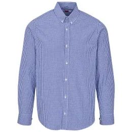 Mens Long Ashford Shirt Blue
